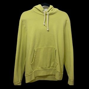 Neon Green Pullover hoodie.